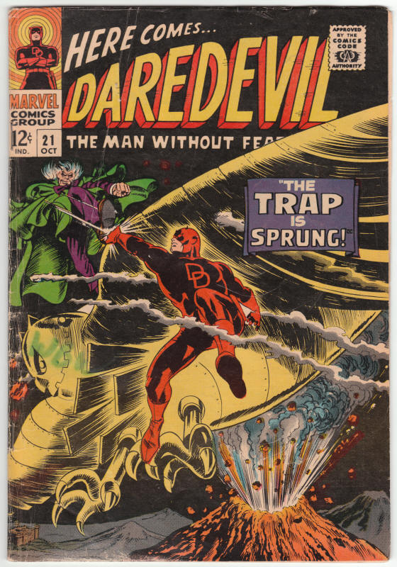 Daredevil #21 front cover