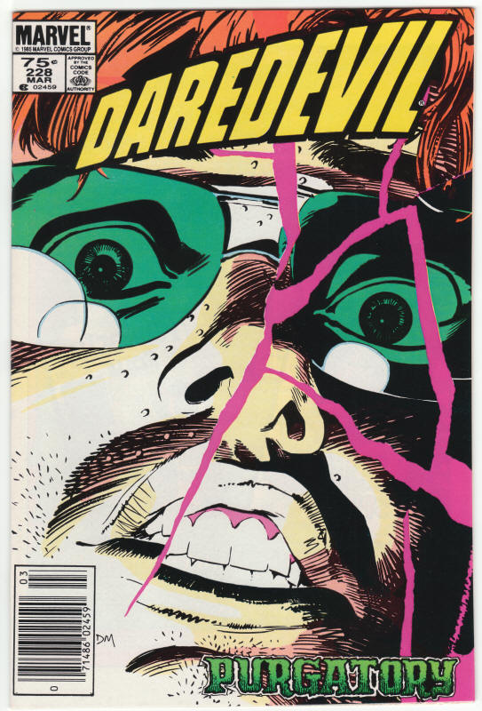 Daredevil #228 front cover