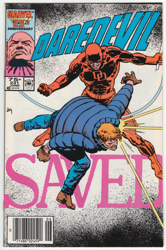 Daredevil #231 front cover