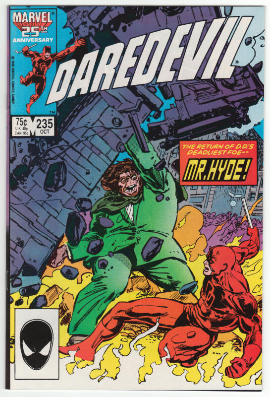 Daredevil #235 front cover