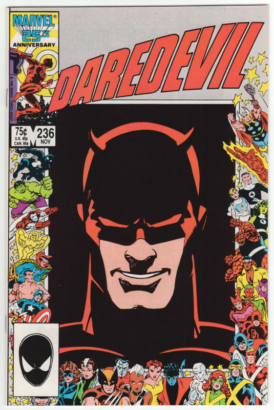 Daredevil #236 front cover