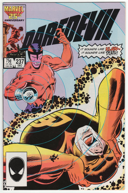 Daredevil #237 front cover