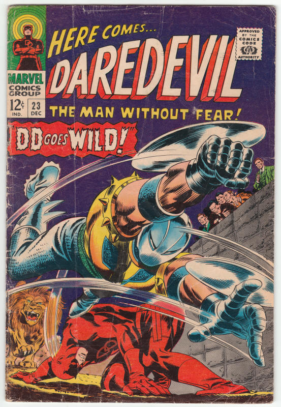 Daredevil #23 front cover