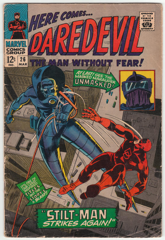 Daredevil #26 front cover