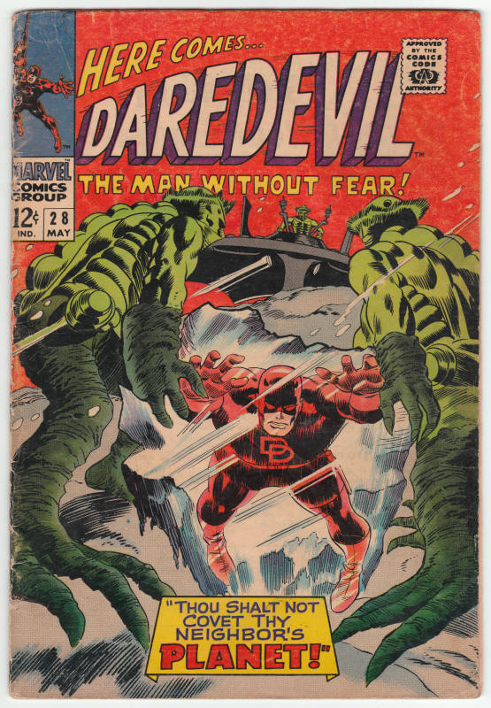 Daredevil #28 front cover