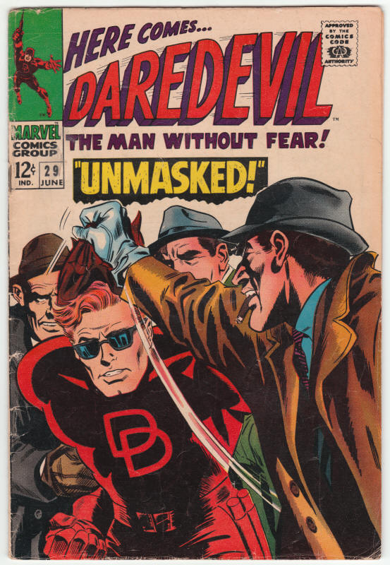 Daredevil #29 front cover