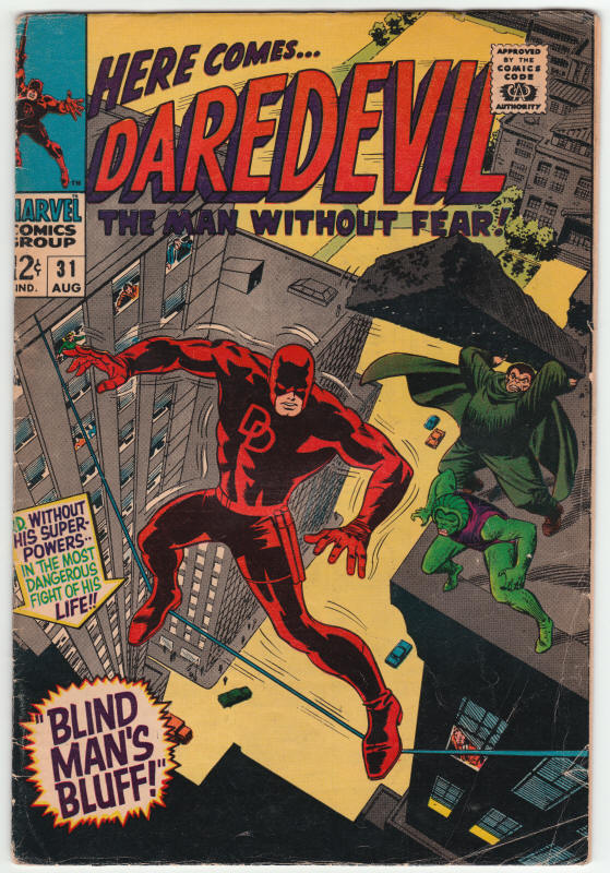 Daredevil #31 front cover