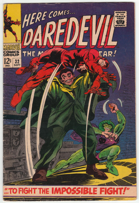 Daredevil #32 front cover
