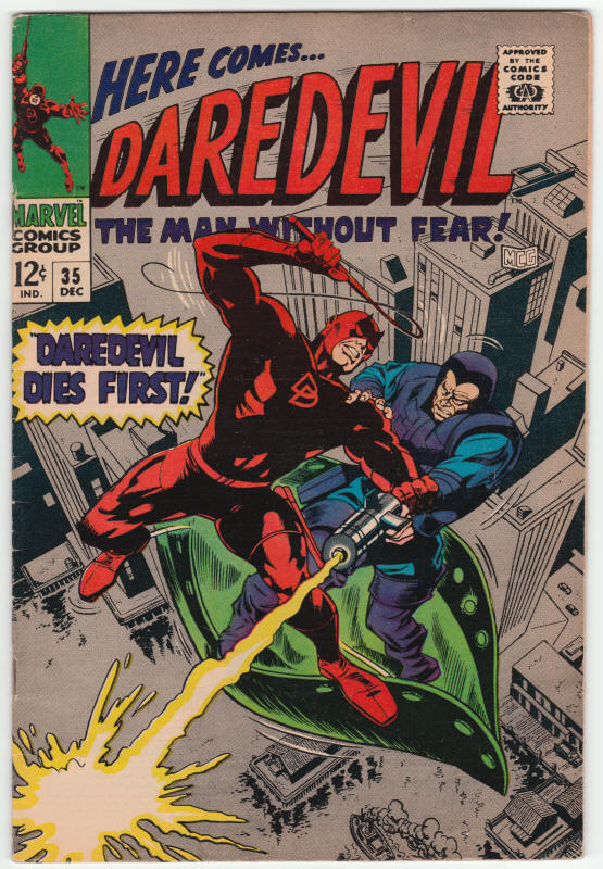 Daredevil #35 front cover