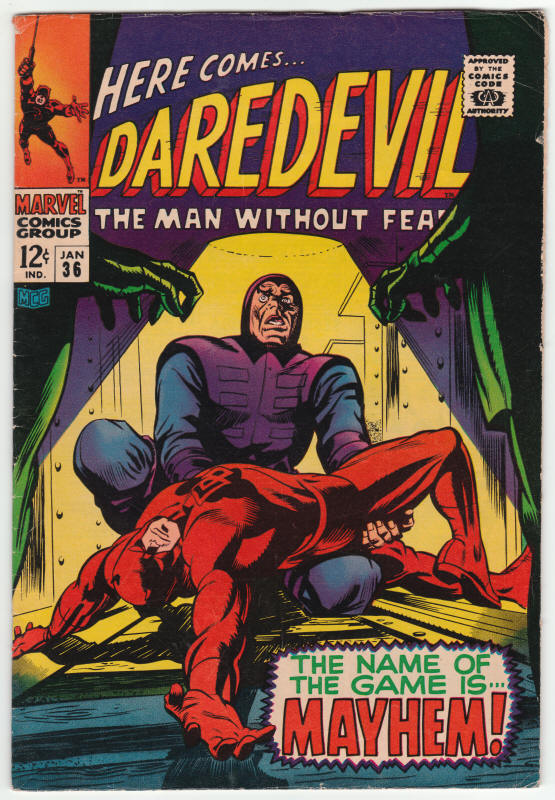 Daredevil #36 front cover