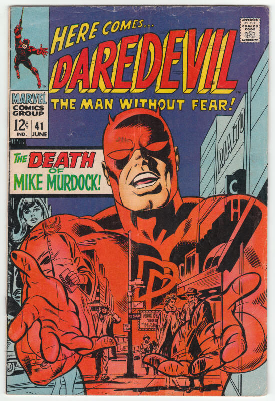 Daredevil #41 front cover
