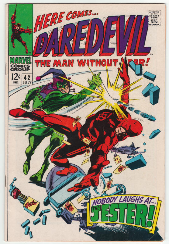 Daredevil #42 front cover
