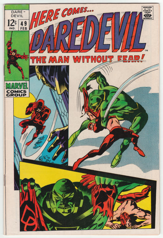 Daredevil #49 front cover