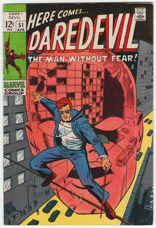 Daredevil #51 front cover