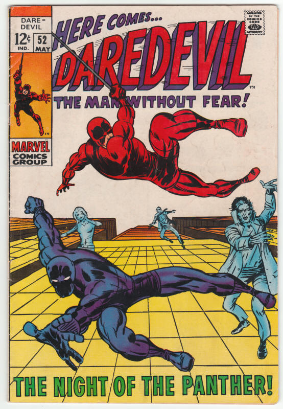 Daredevil #52 front cover