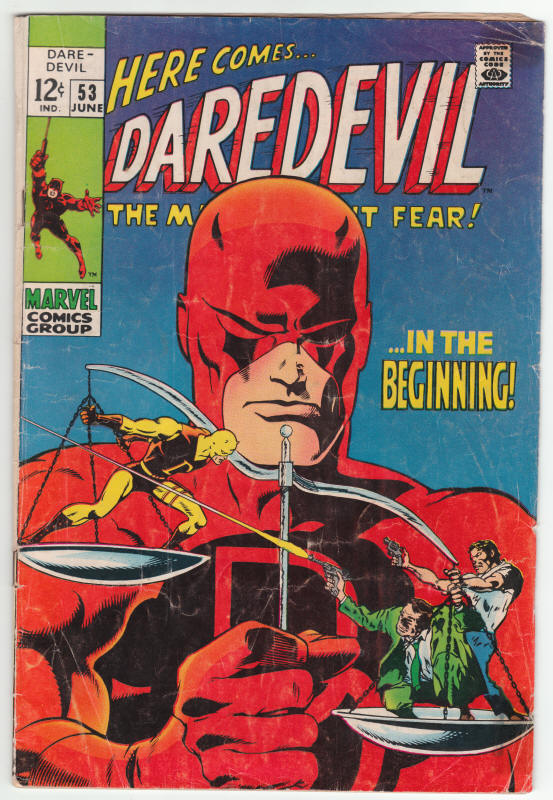Daredevil #53 front cover