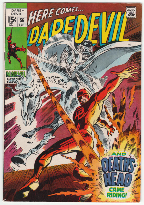 Daredevil #56 front cover