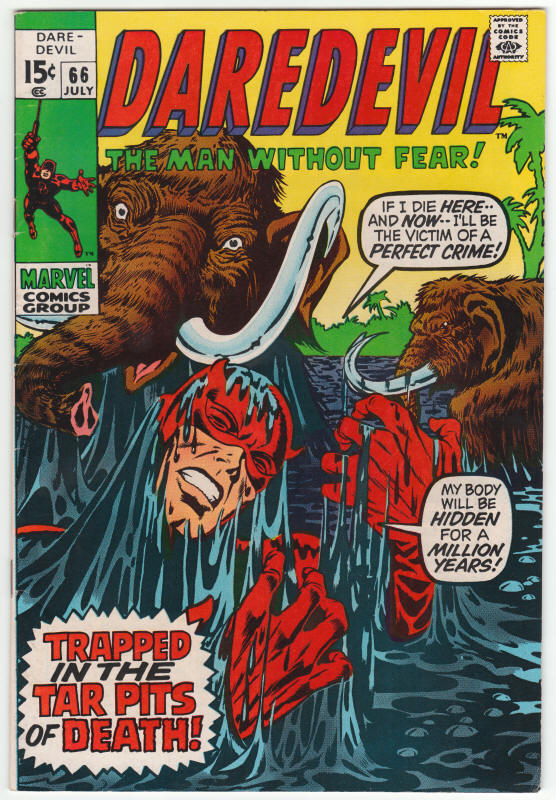 Daredevil #66 front cover