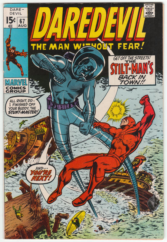 Daredevil #67 front cover