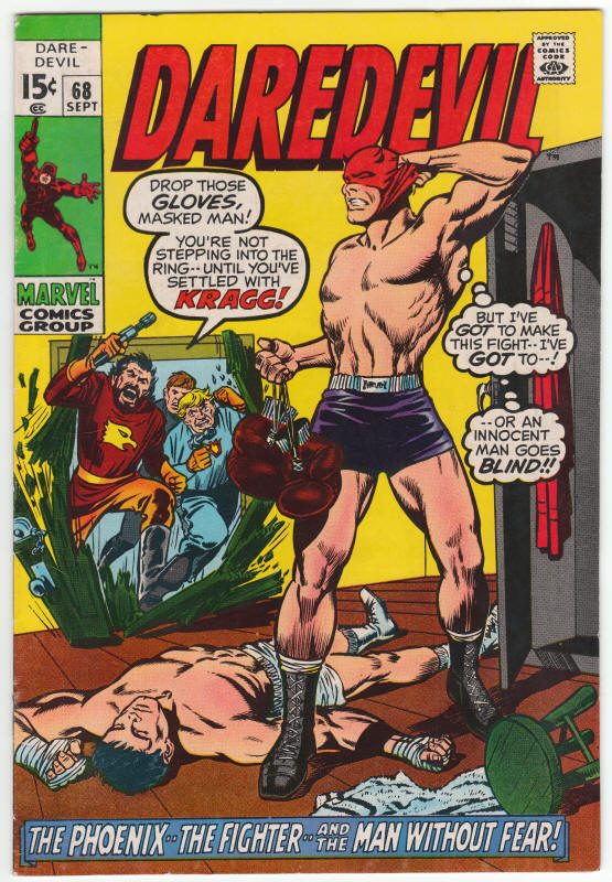 Daredevil #68 front cover