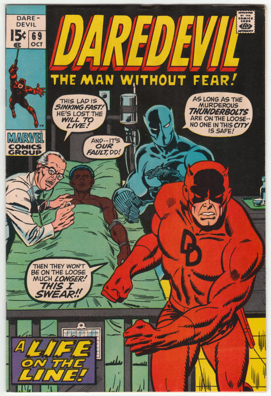 Daredevil #69 front cover