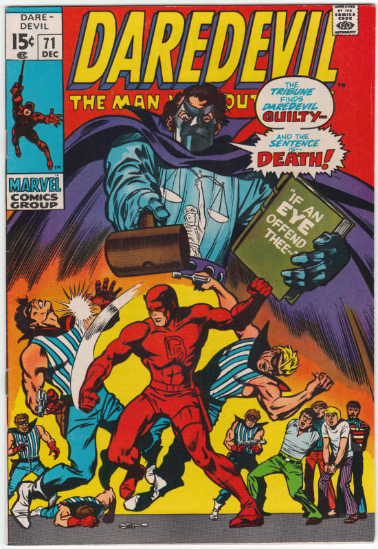 Daredevil #71 front cover