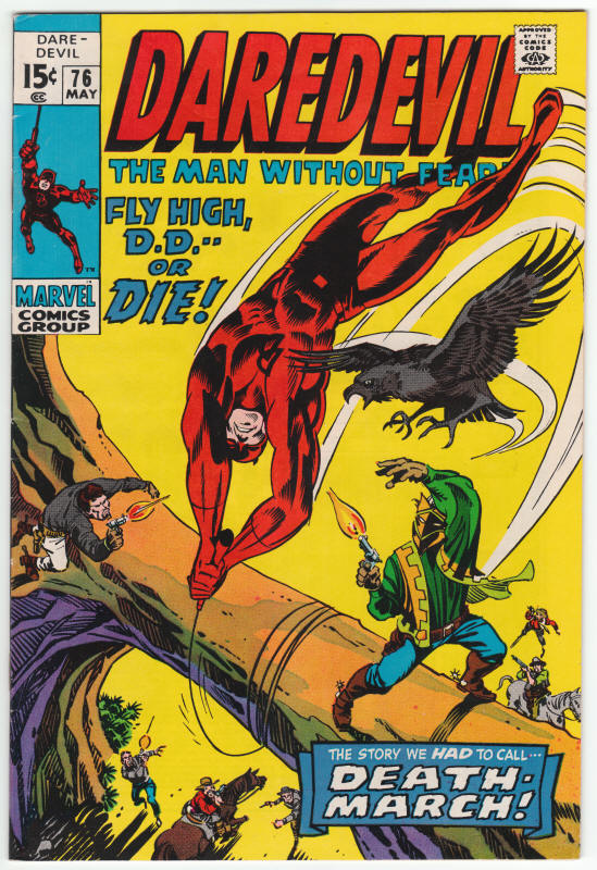 Daredevil #76 front cover