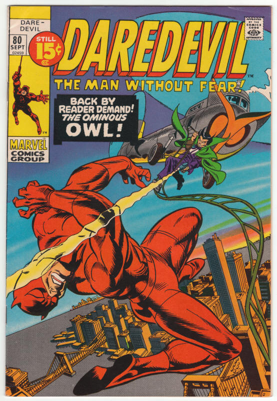 Daredevil #80 front cover