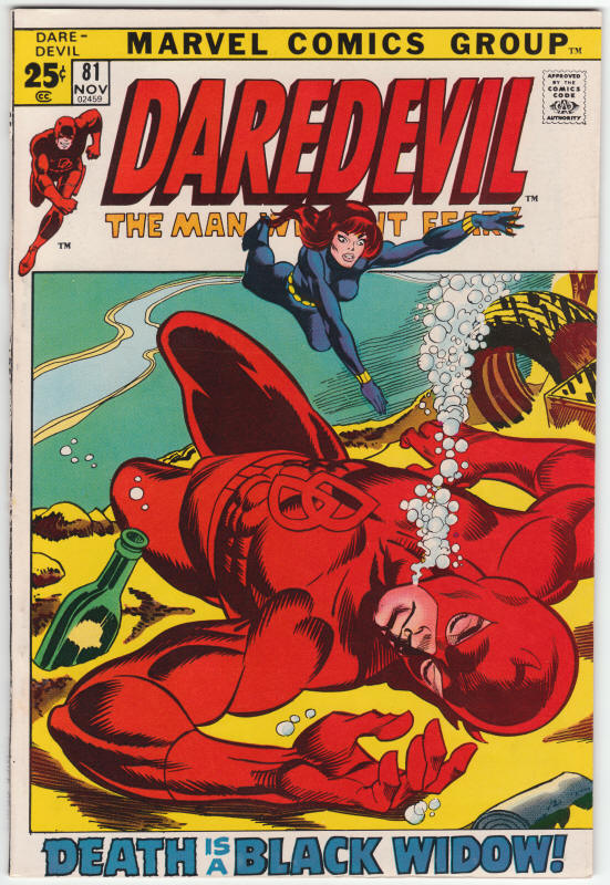 Daredevil #81 front cover