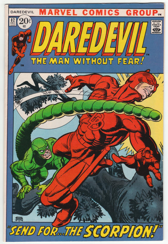 Daredevil #82 front cover
