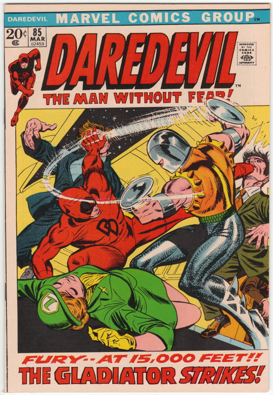 Daredevil #85 front cover