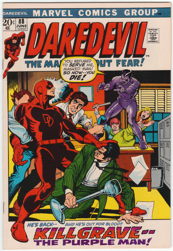Daredevil #88 front cover