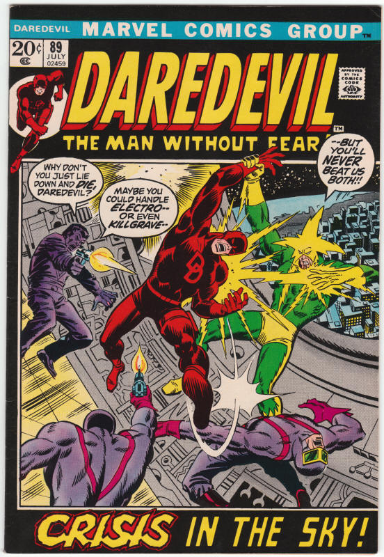 Daredevil #89 front cover