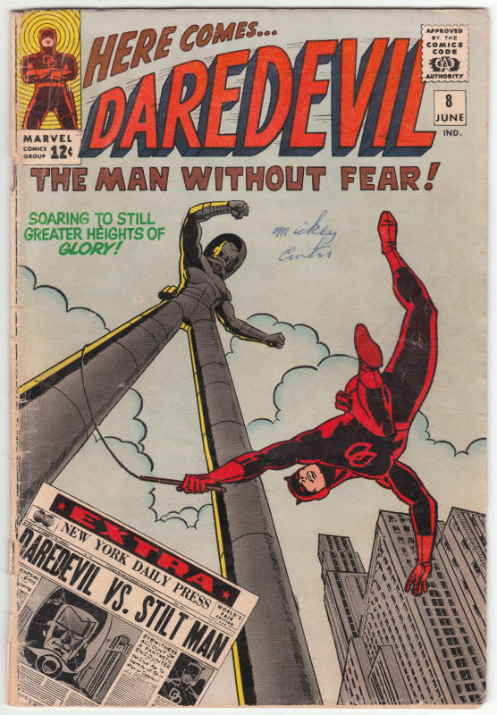 Daredevil #8 front cover