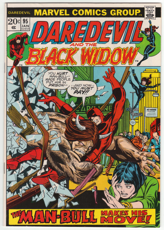 Daredevil #95 front cover