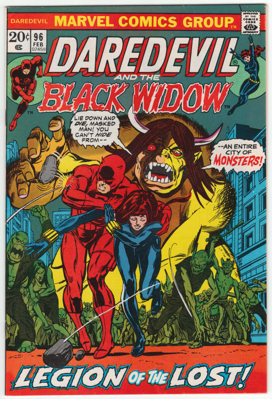 Daredevil #96 front cover