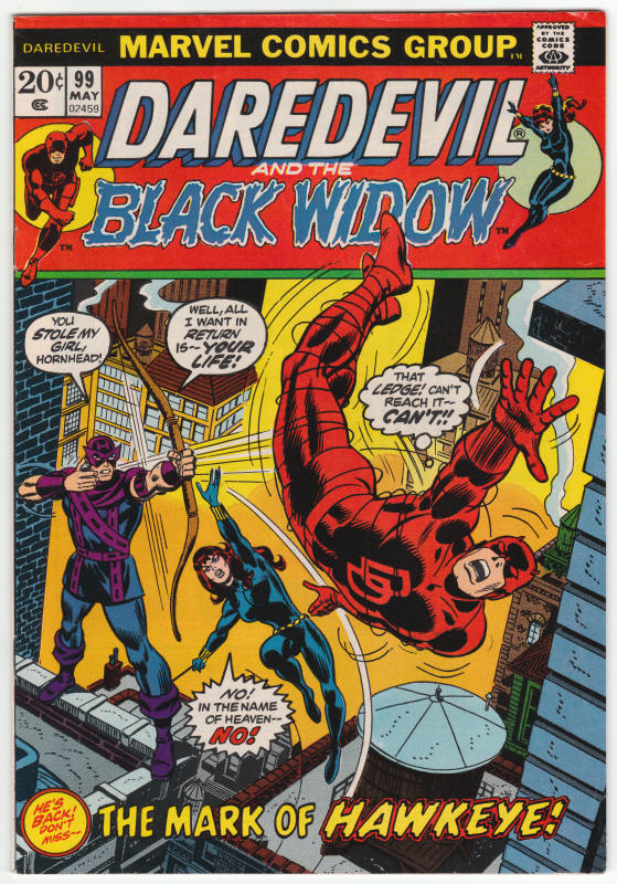 Daredevil #99 front cover