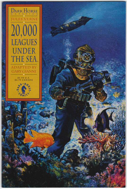 20,000 Leagues Under The Sea front cover