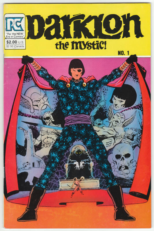 Darklon The Mystic #1 front cover