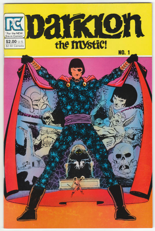 Darklon The Mystic #1 front cover