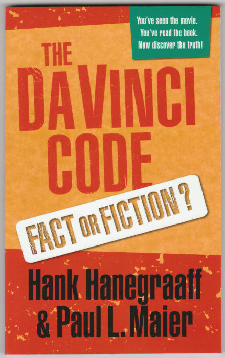The Da Vinci Code Fact Or Fiction front cover