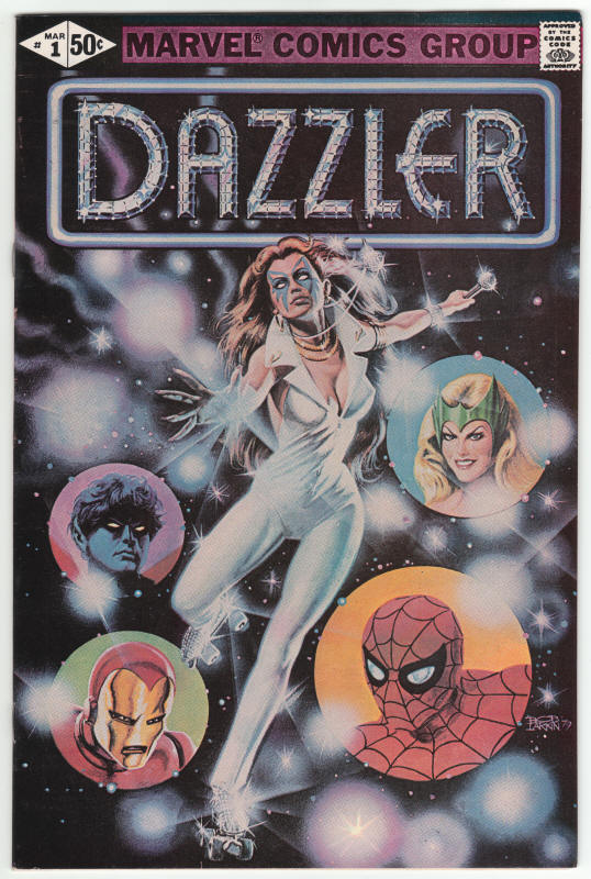 The Dazzler #1 front cover