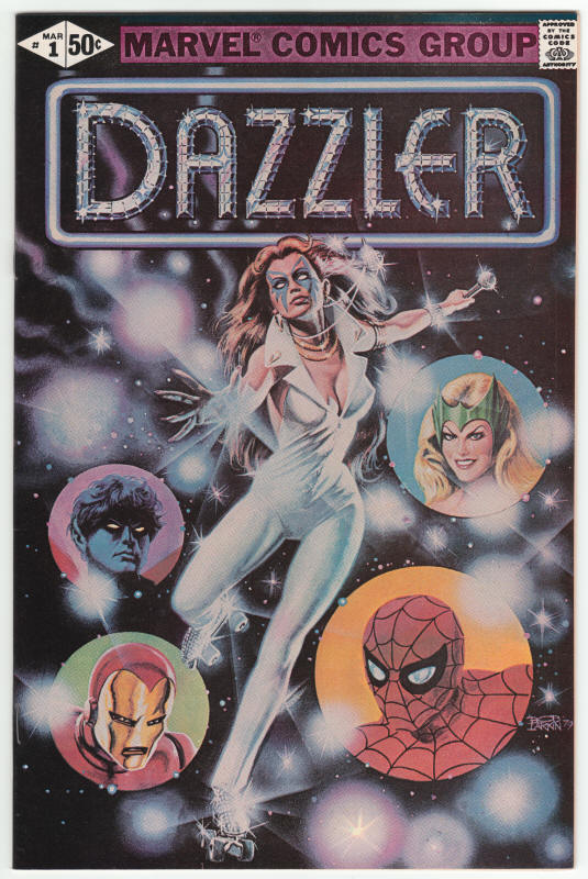 The Dazzler #1 front cover