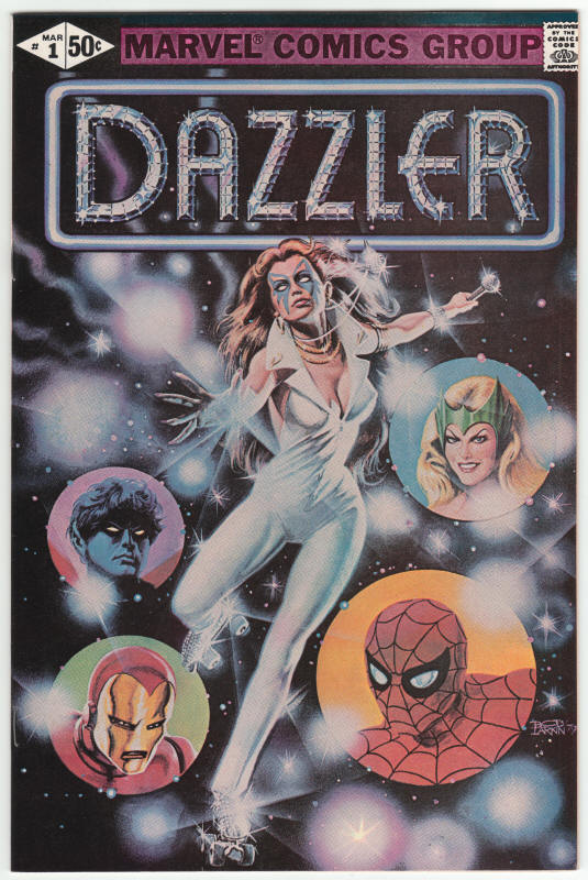 The Dazzler #1 front cover