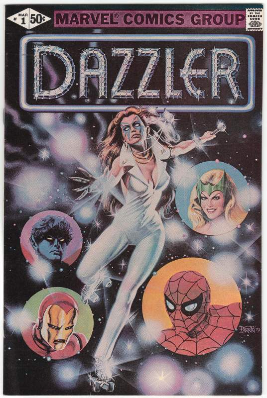 The Dazzler #1 front cover