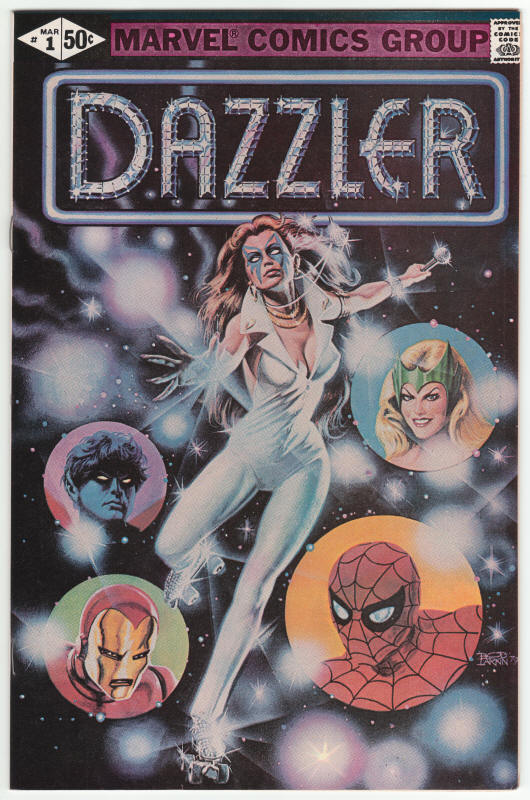 The Dazzler #1 front cover