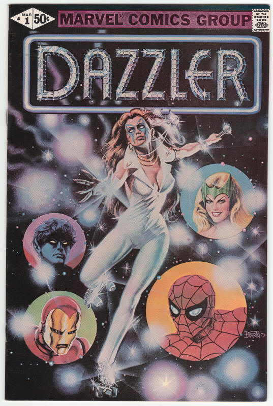 The Dazzler #1 front cover