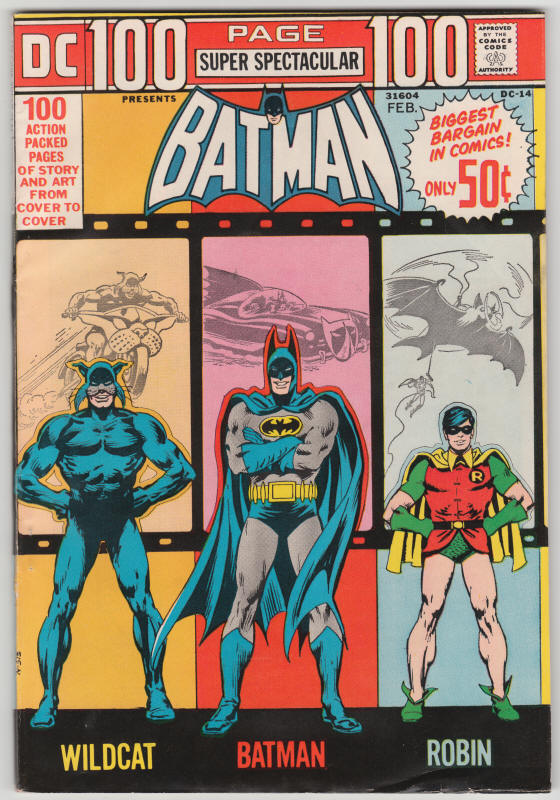 DC 100 Page Super Spectacular #DC-14 Batman front cover