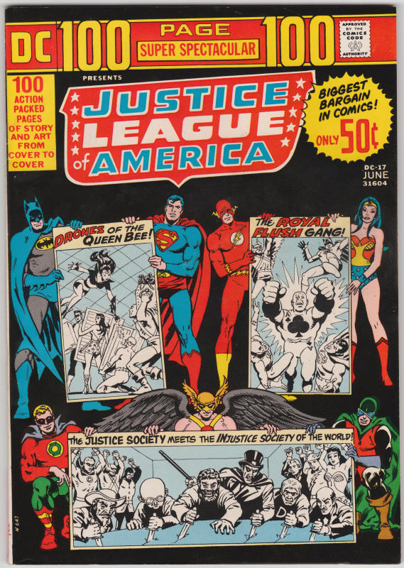 DC 100 Page Super Spectacular #DC-17 Justice League America front cover