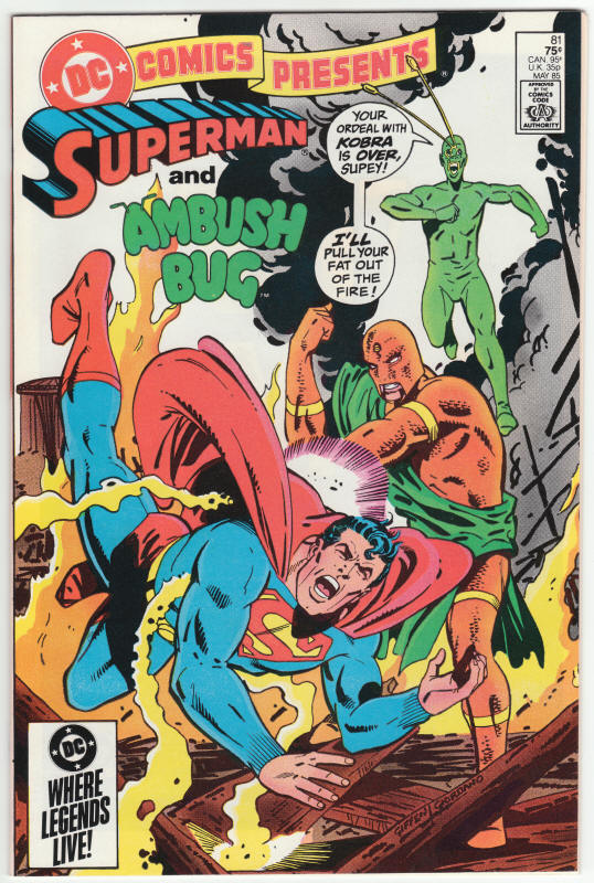 DC Comics Presents #81 front cover